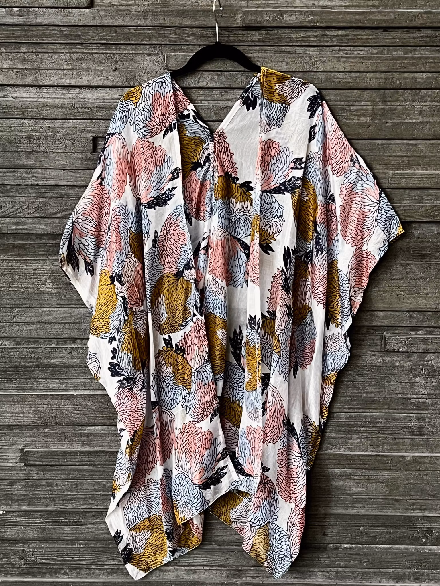 KORT SIDENKIMONO #1