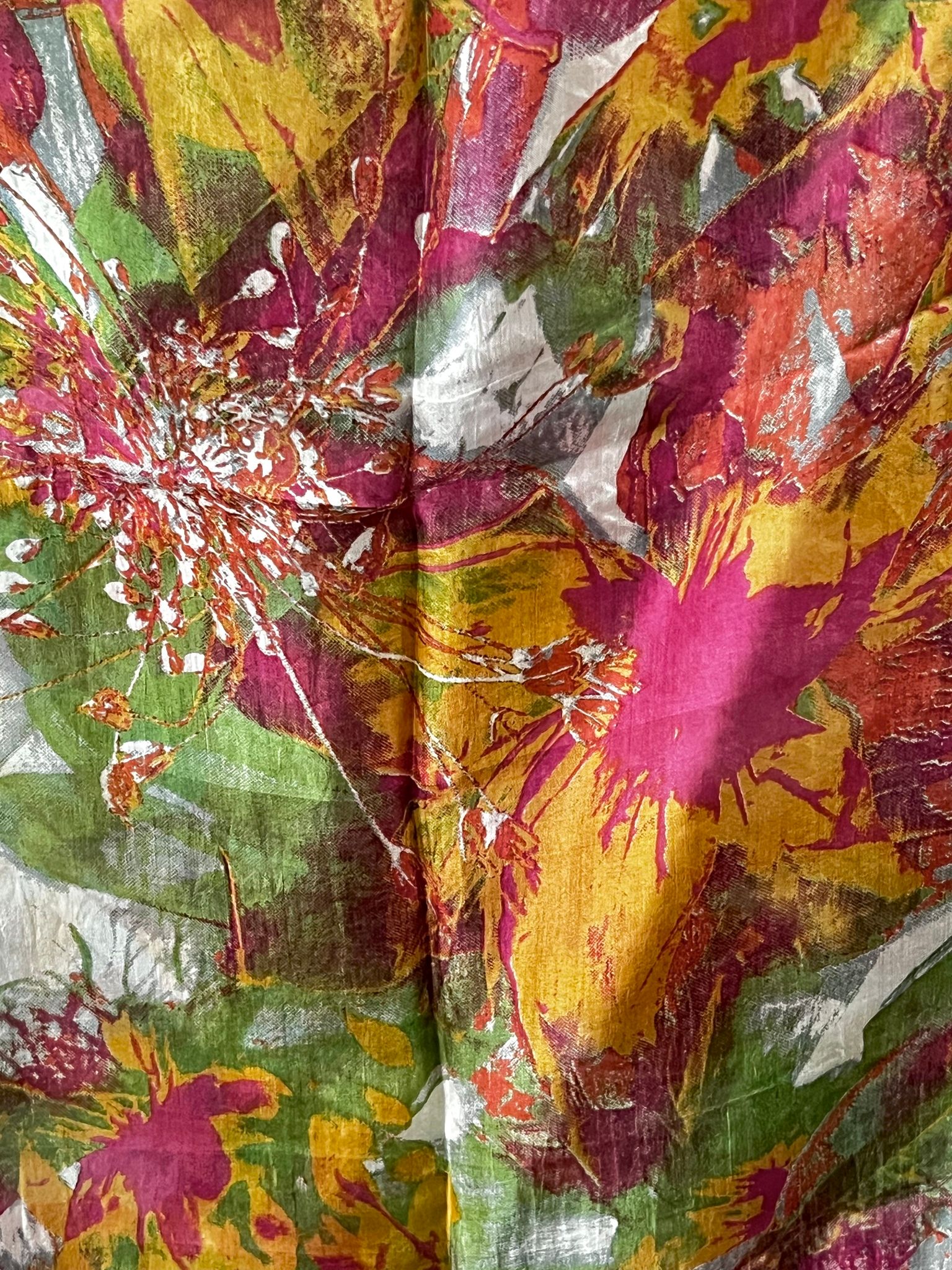 KORT SIDENKIMONO #11