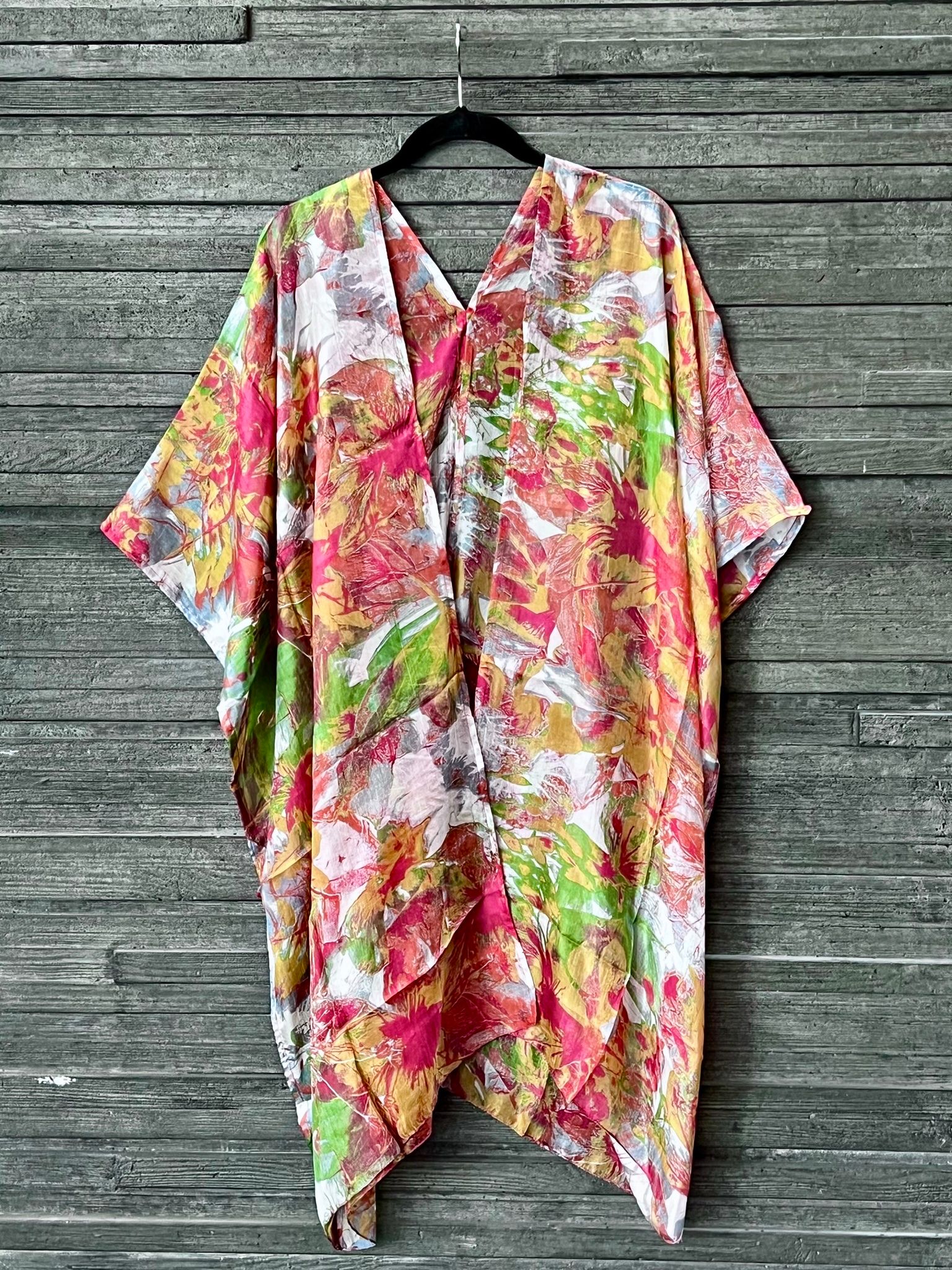 KORT SIDENKIMONO #11