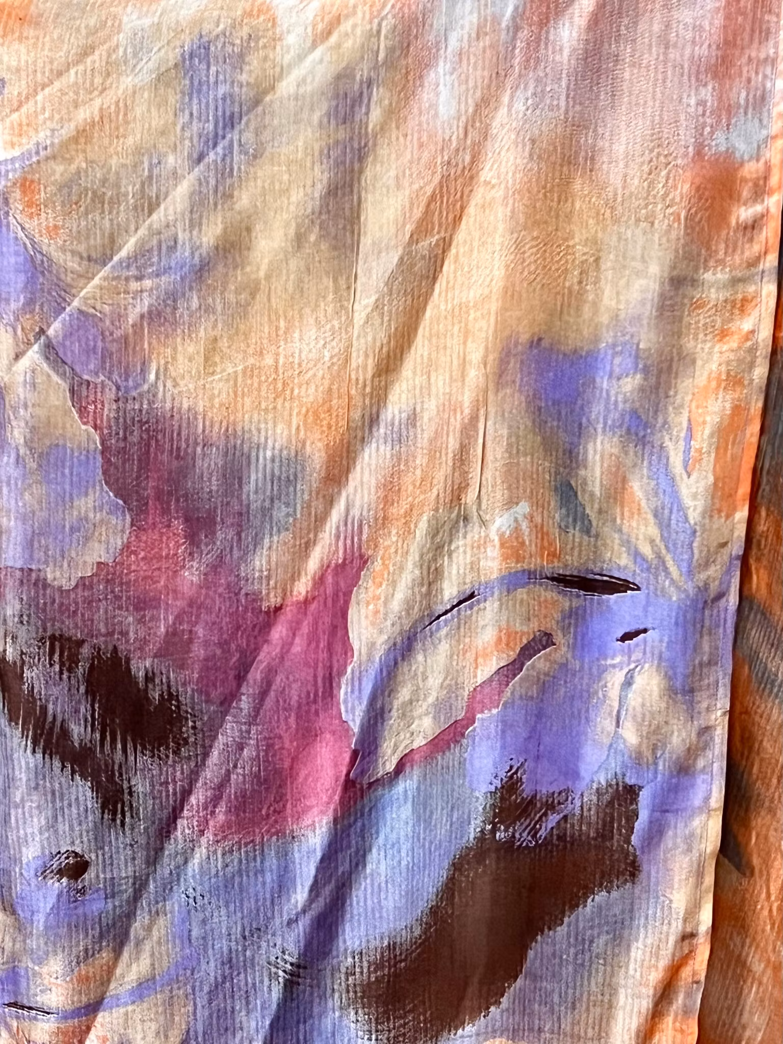 KORT SIDENKIMONO #22