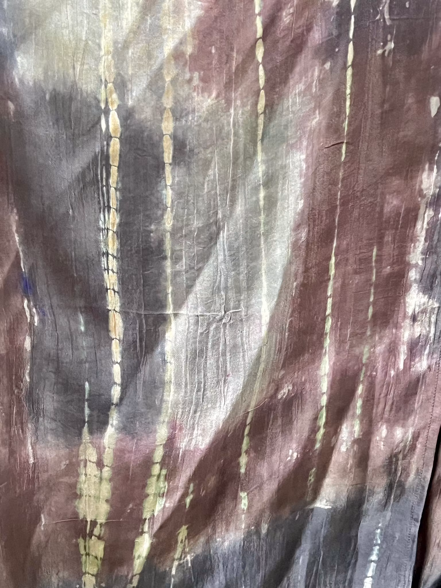 KORT SIDENKIMONO #25