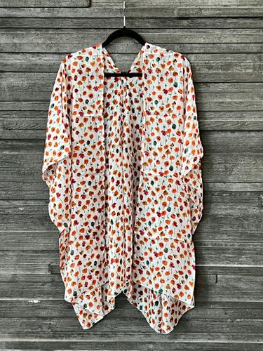 KORT SIDENKIMONO #28