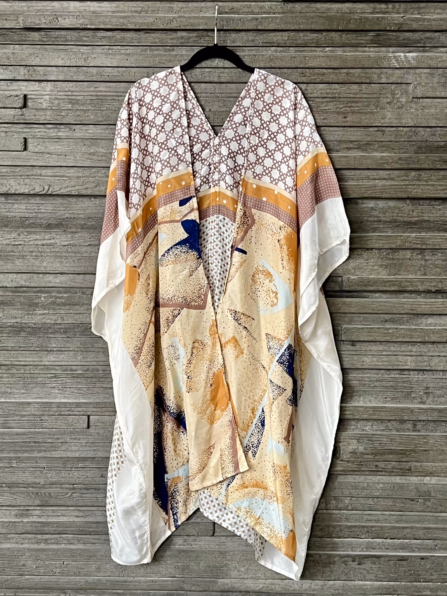 KORT SIDENKIMONO #36