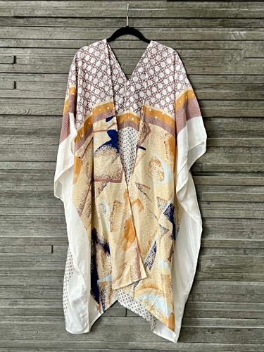 KORT SIDENKIMONO #36