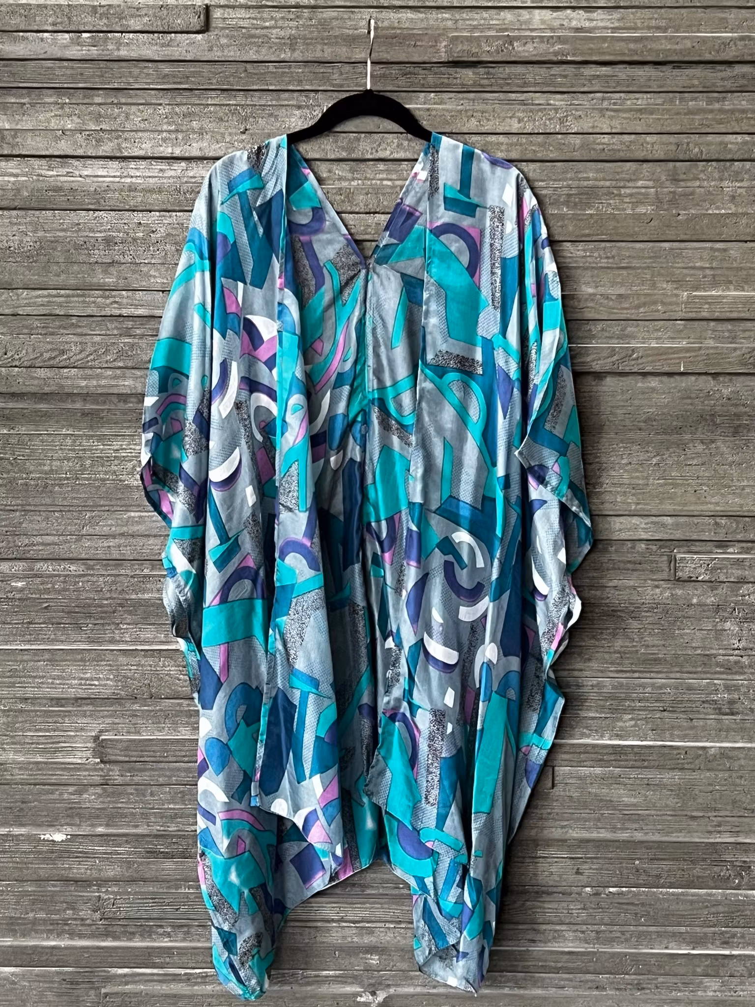 KORT SIDENKIMONO #41