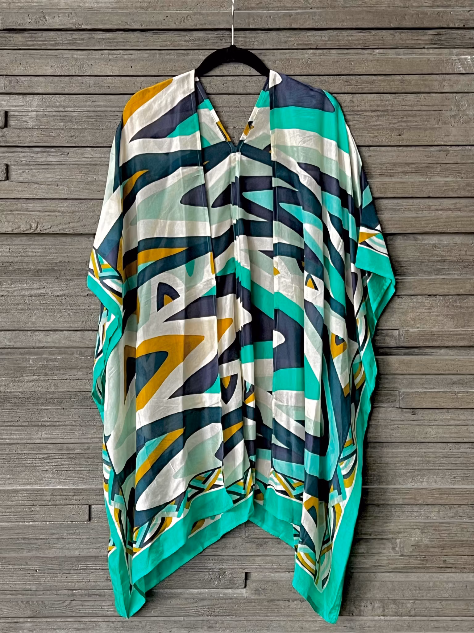 KORT SIDENKIMONO #43