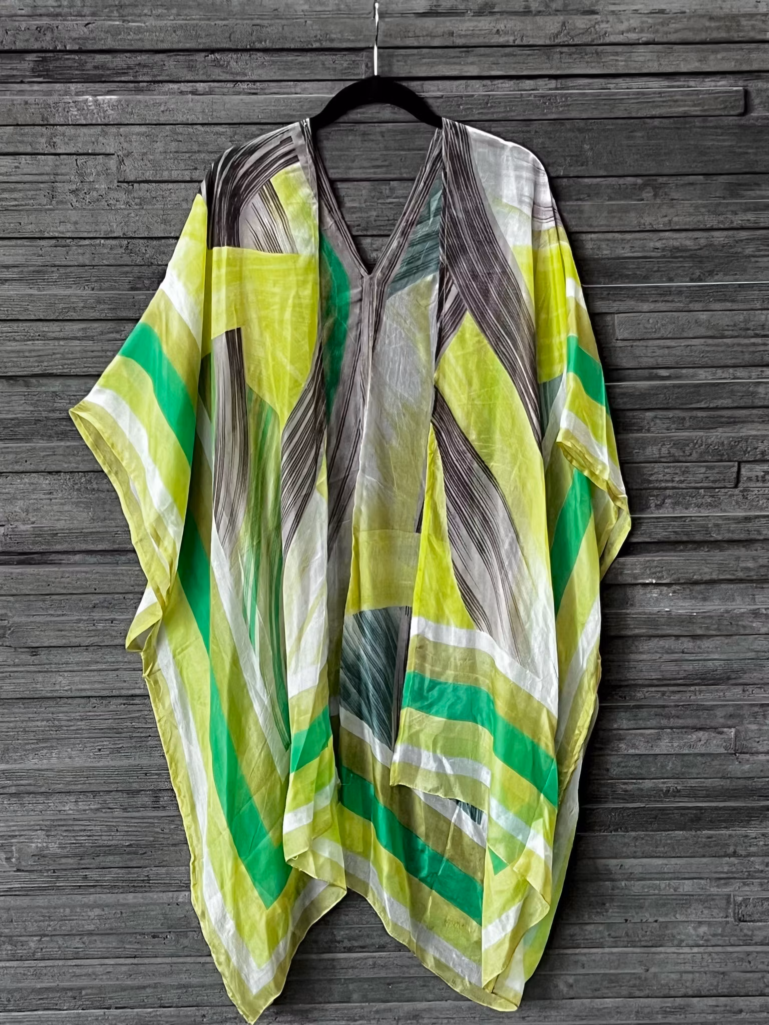 KORT SIDENKIMONO #46