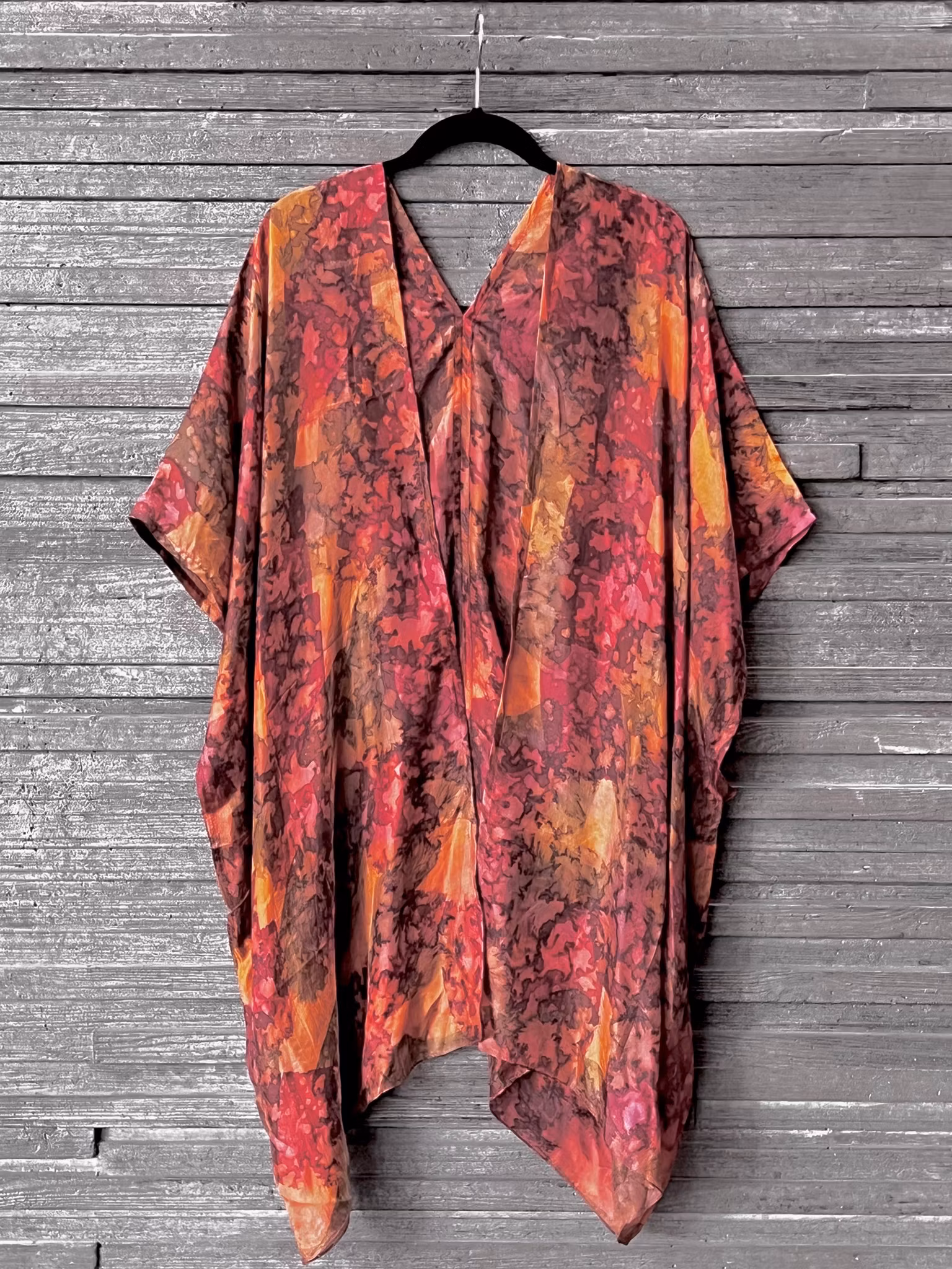 KORT SIDENKIMONO #54