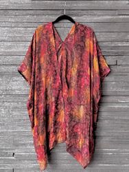 KORT SIDENKIMONO #54