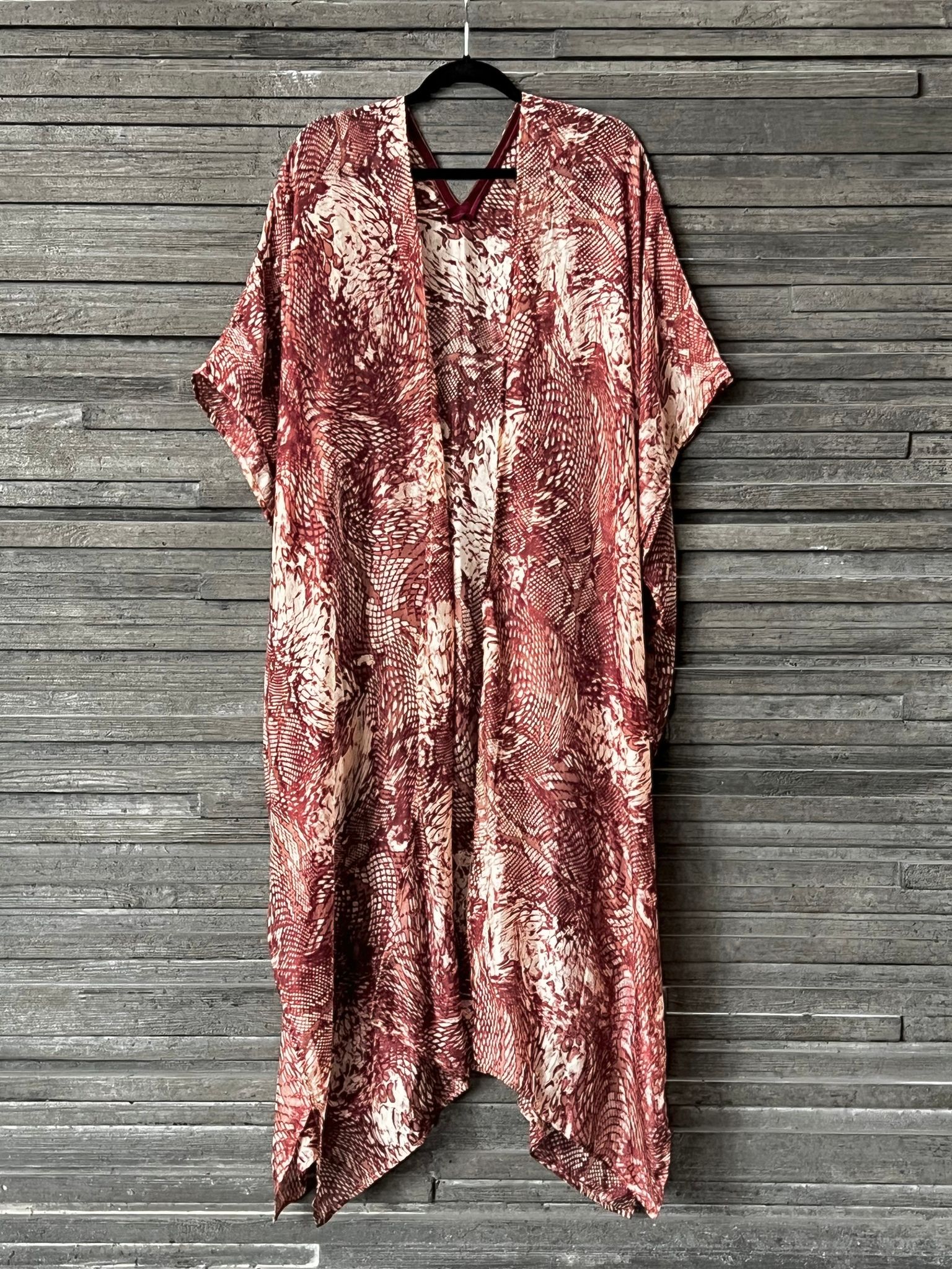 KORT SIDENKIMONO #55