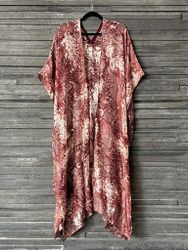 KORT SIDENKIMONO #55