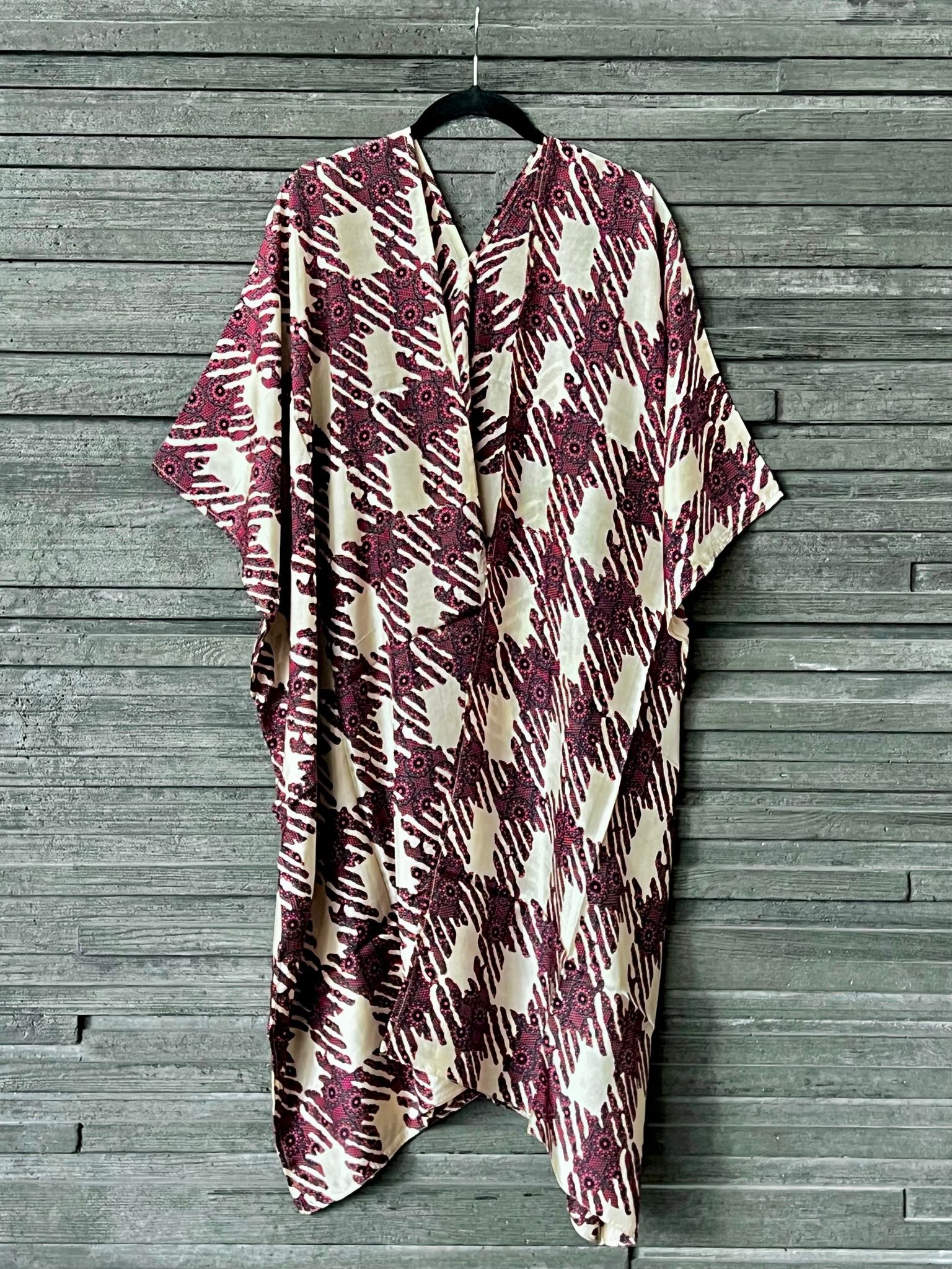 KORT SIDENKIMONO #62