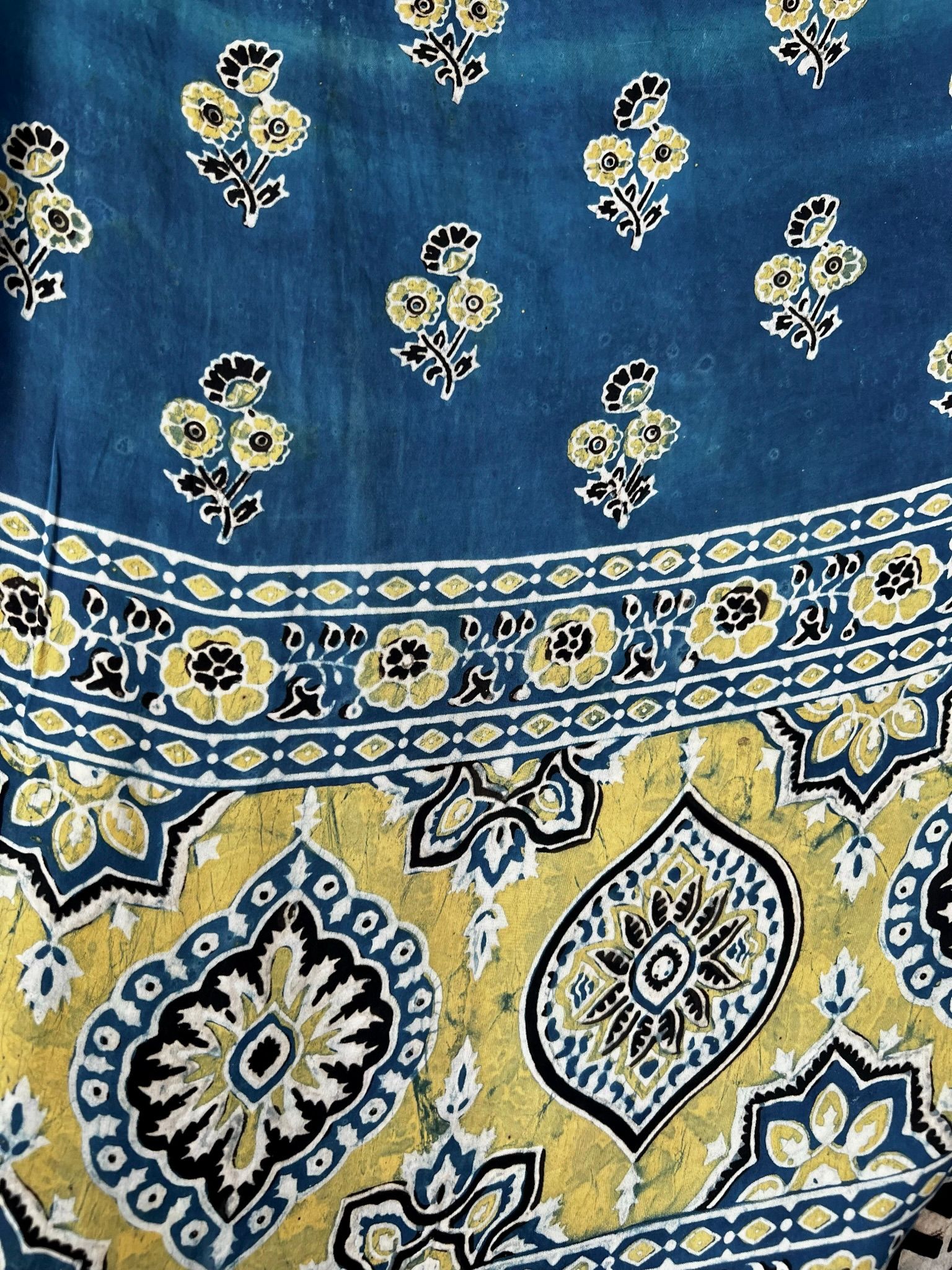 HANDTRYCKT KIMONO #2