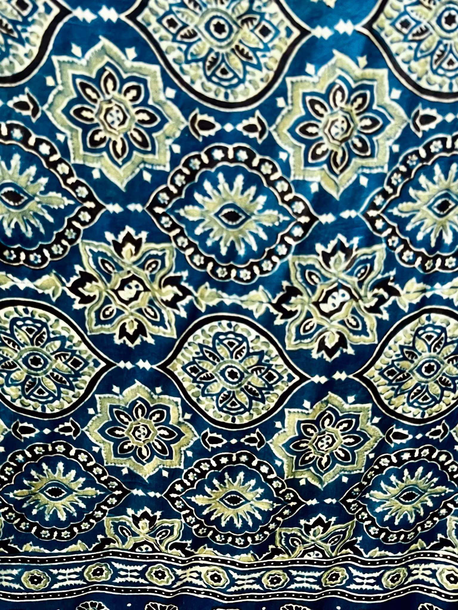 HANDTRYCKT KIMONO #4