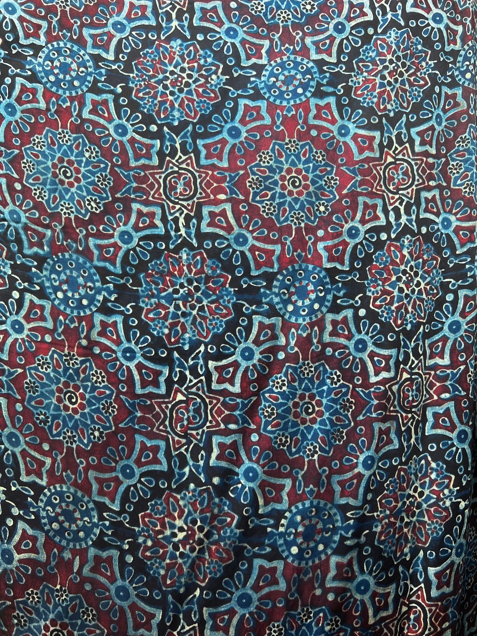 HANDTRYCKT KIMONO #11