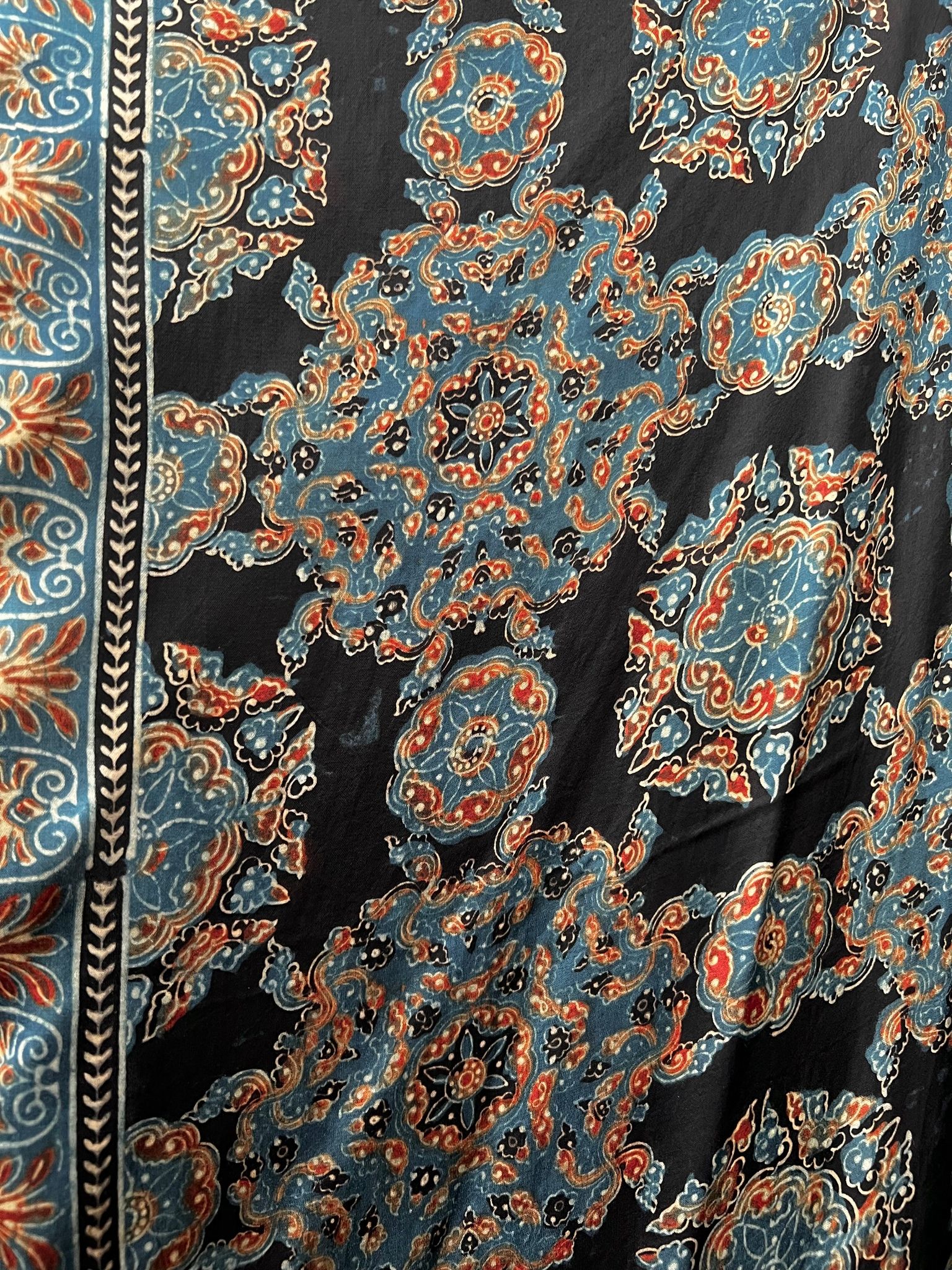 HANDTRYCKT KIMONO #13