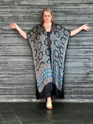 HANDTRYCKT KIMONO #13