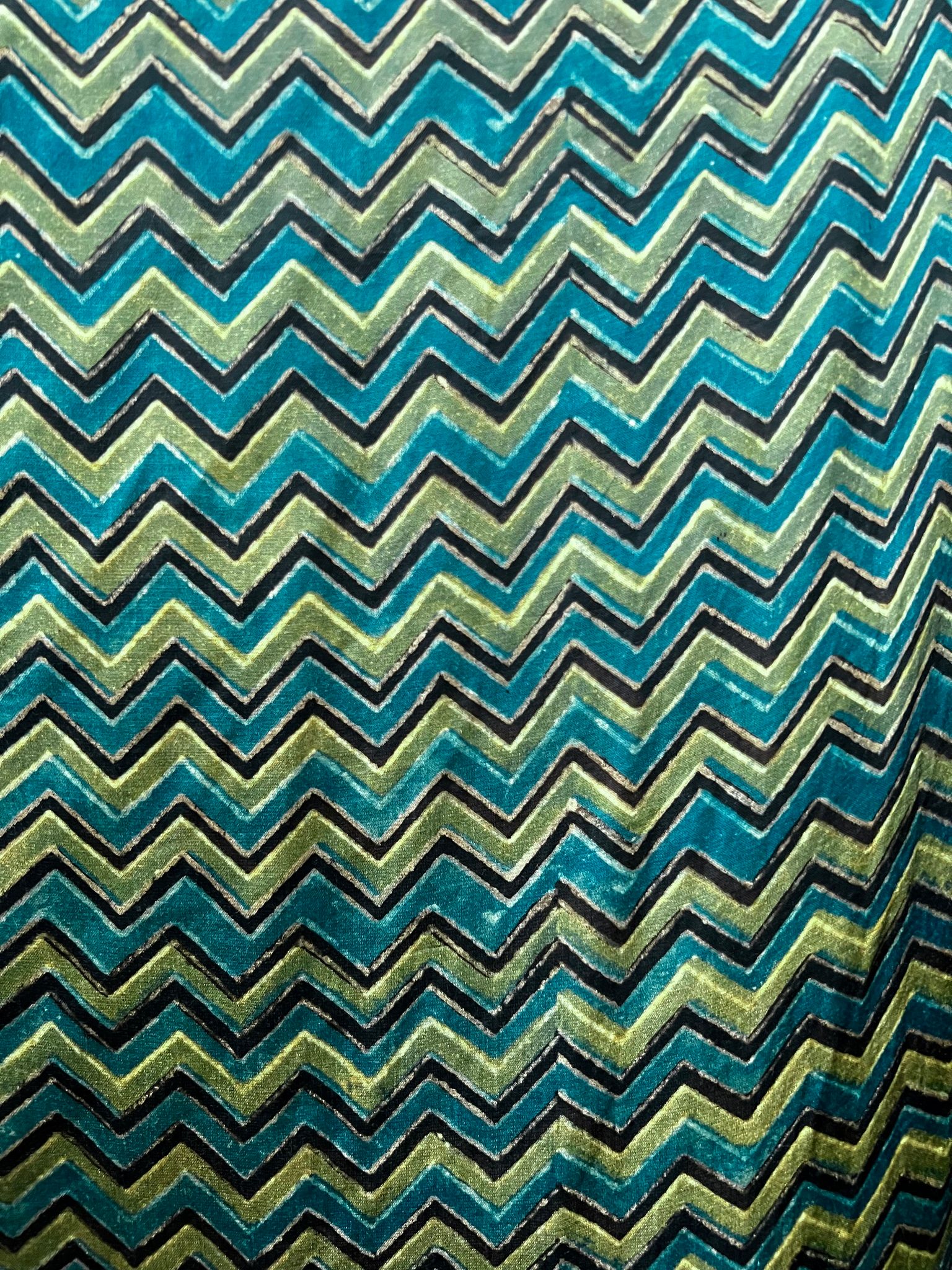 HANDTRYCKT KIMONO #15