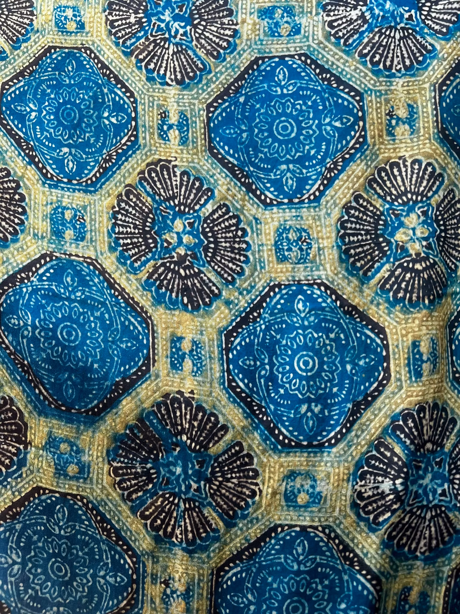 HANDTRYCKT KIMONO #16