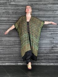 HANDTRYCKT KIMONO #18