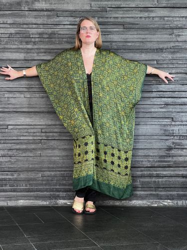 HANDTRYCKT KIMONO #19
