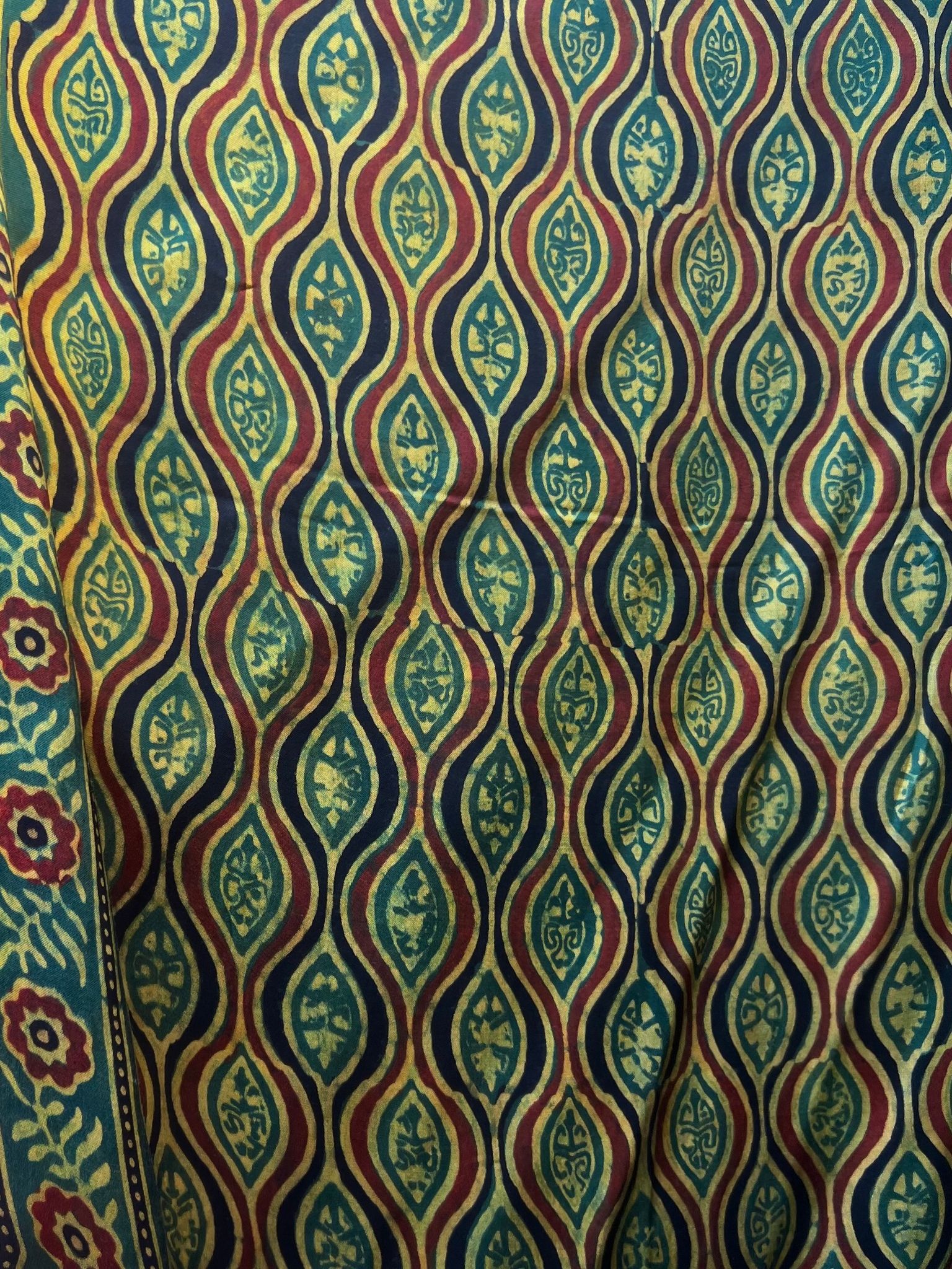 HANDTRYCKT KIMONO #21
