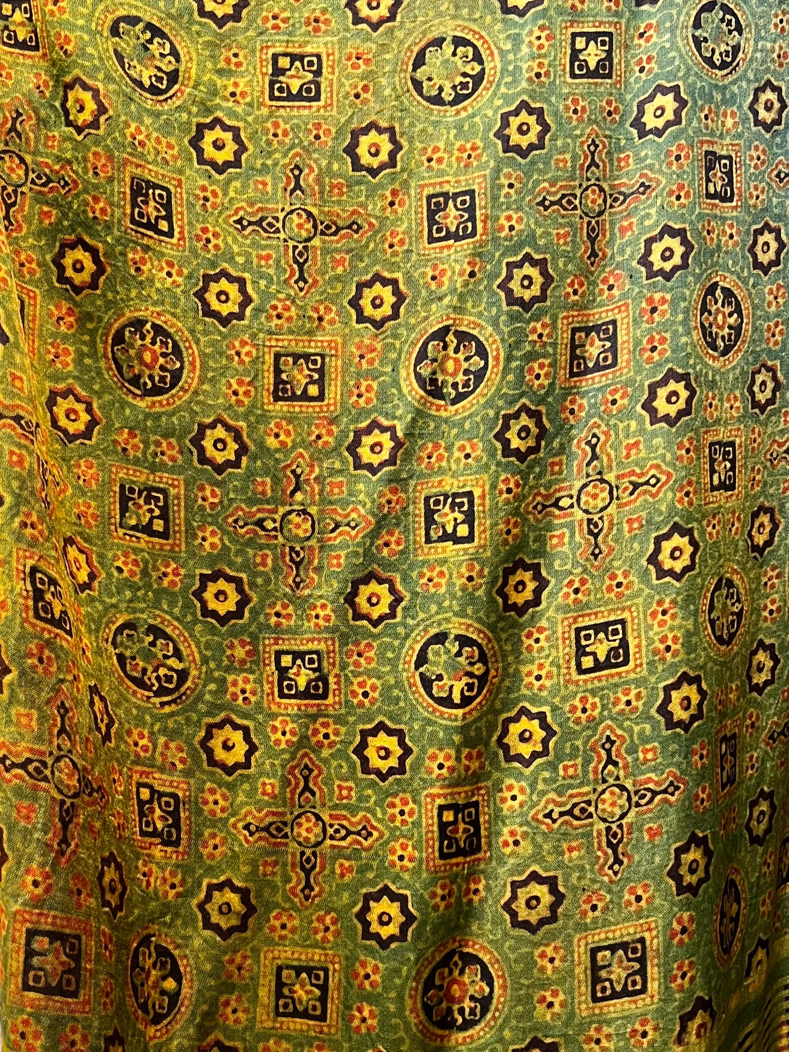 HANDTRYCKT KIMONO #22