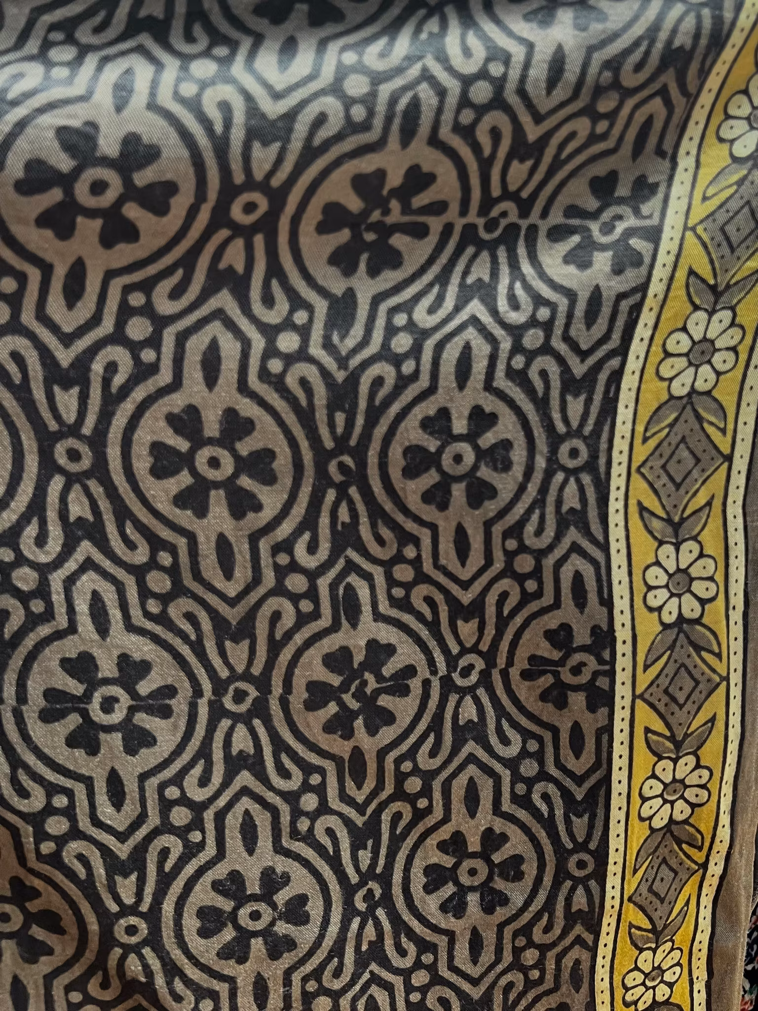 HANDTRYCKT KIMONO #23