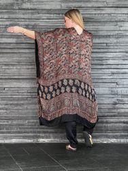 HANDTRYCKT KIMONO #26
