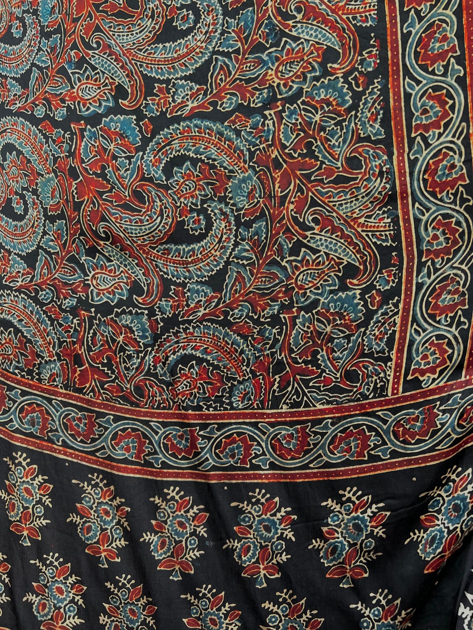 HANDTRYCKT KIMONO #26