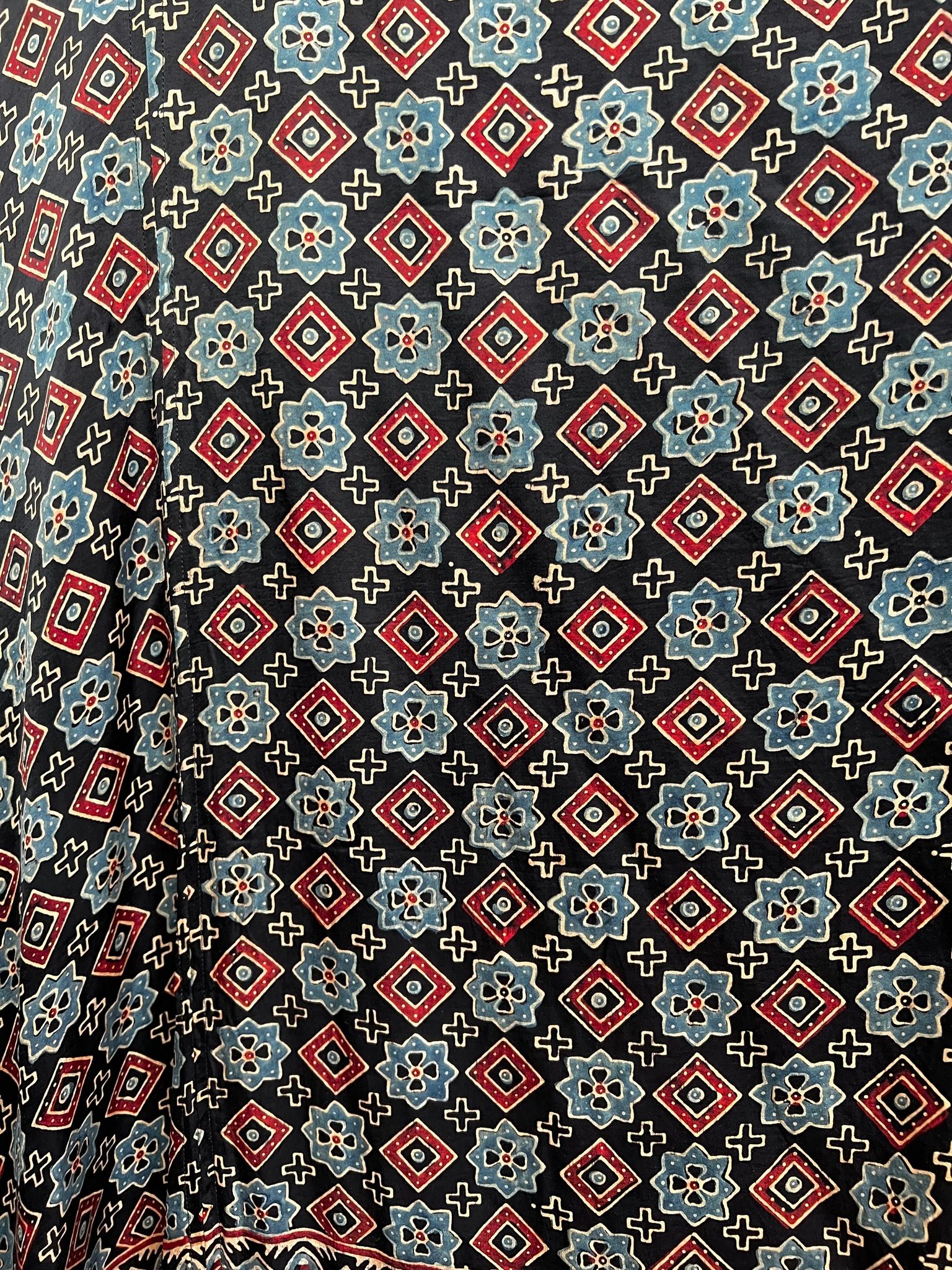 HANDTRYCKT KIMONO #28