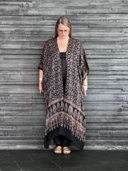 HANDTRYCKT KIMONO #30