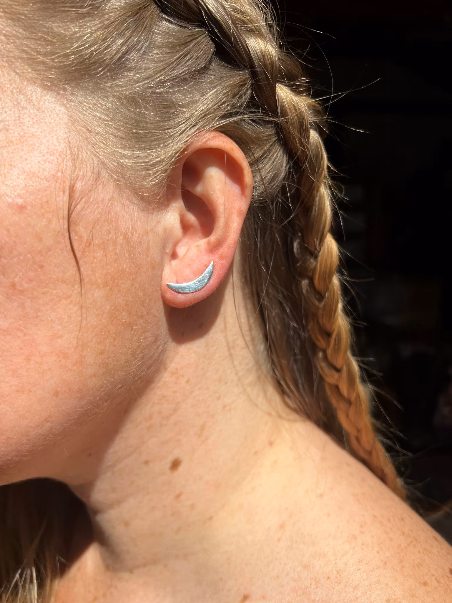 EARCRAWLER LUNA PAR I 925 SILVER