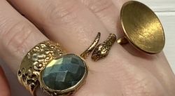TUNN ORM RING I MÄSSING