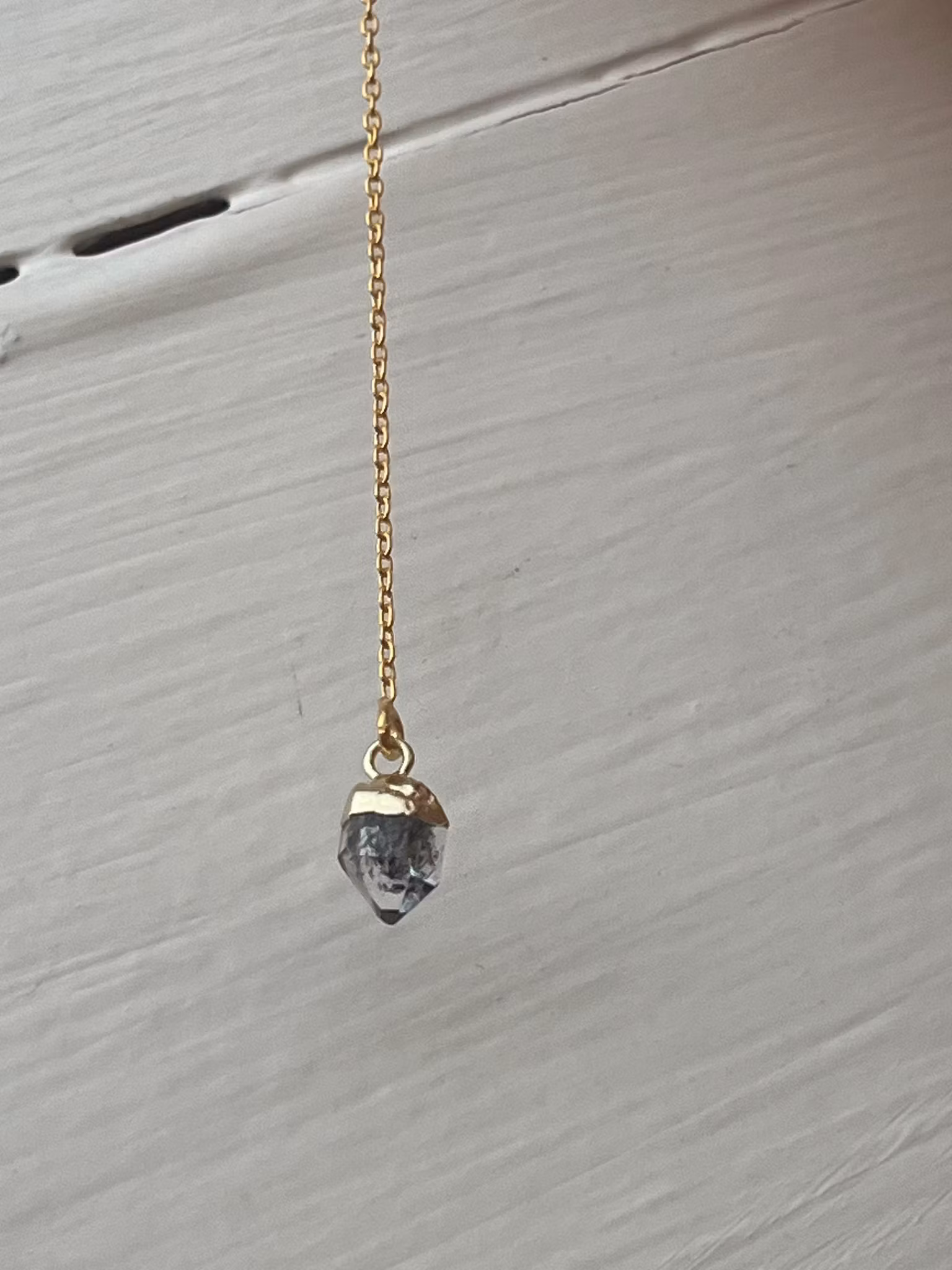 HERKIMER KEDJEÖRHÄNGE FÖRGYLLD
