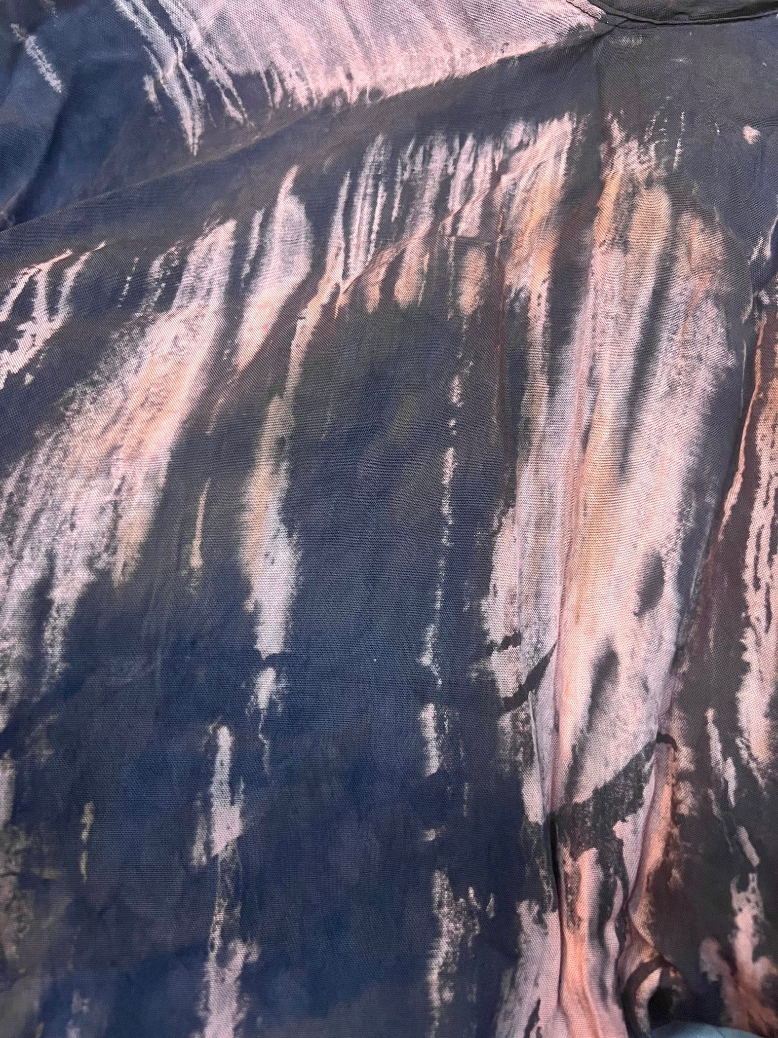 TIE DYE PEACHY PINK