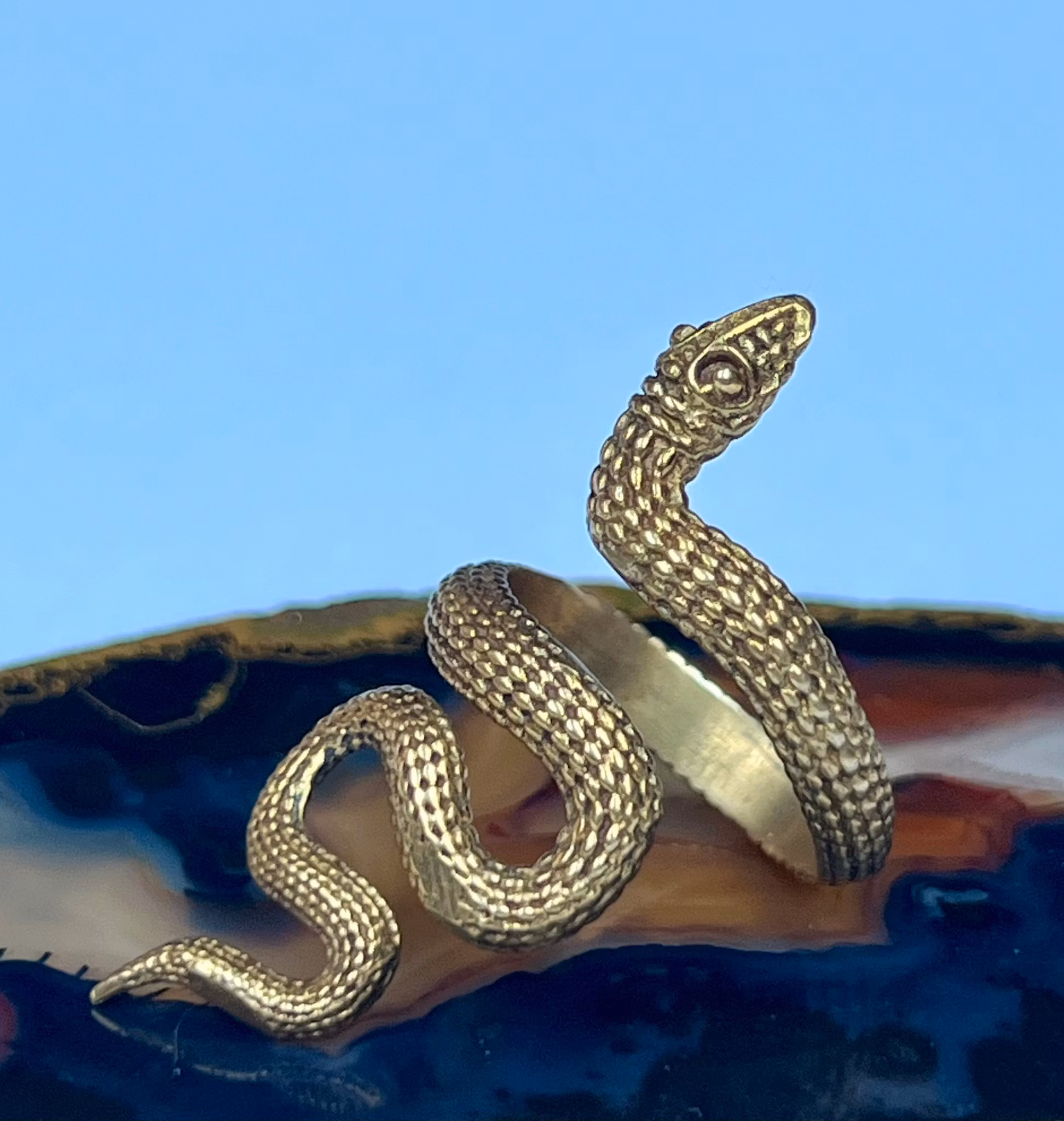 MAMBA ORM RING I MÄSSING