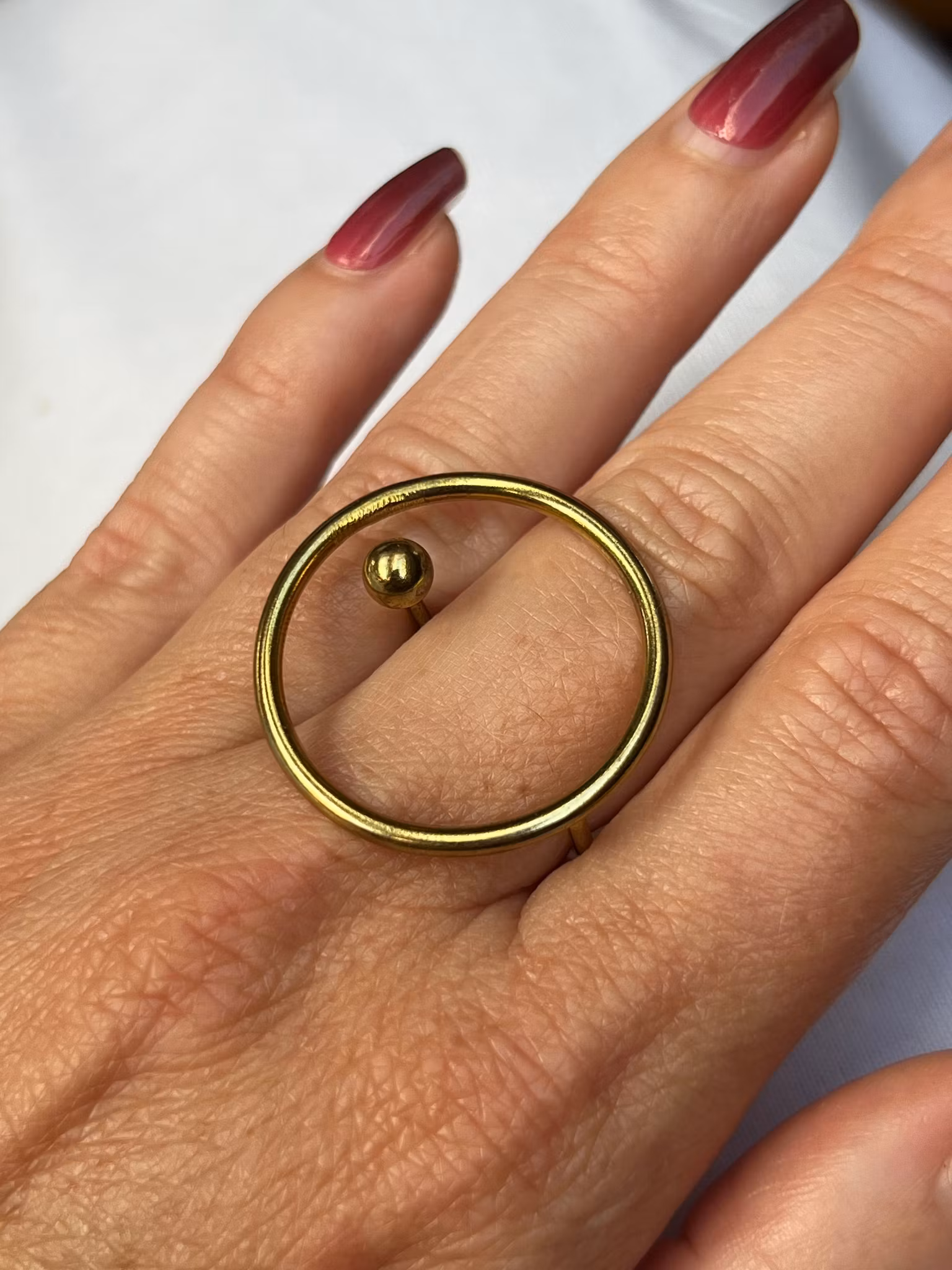 SVÄVANDE PLANET RING MÄSSING