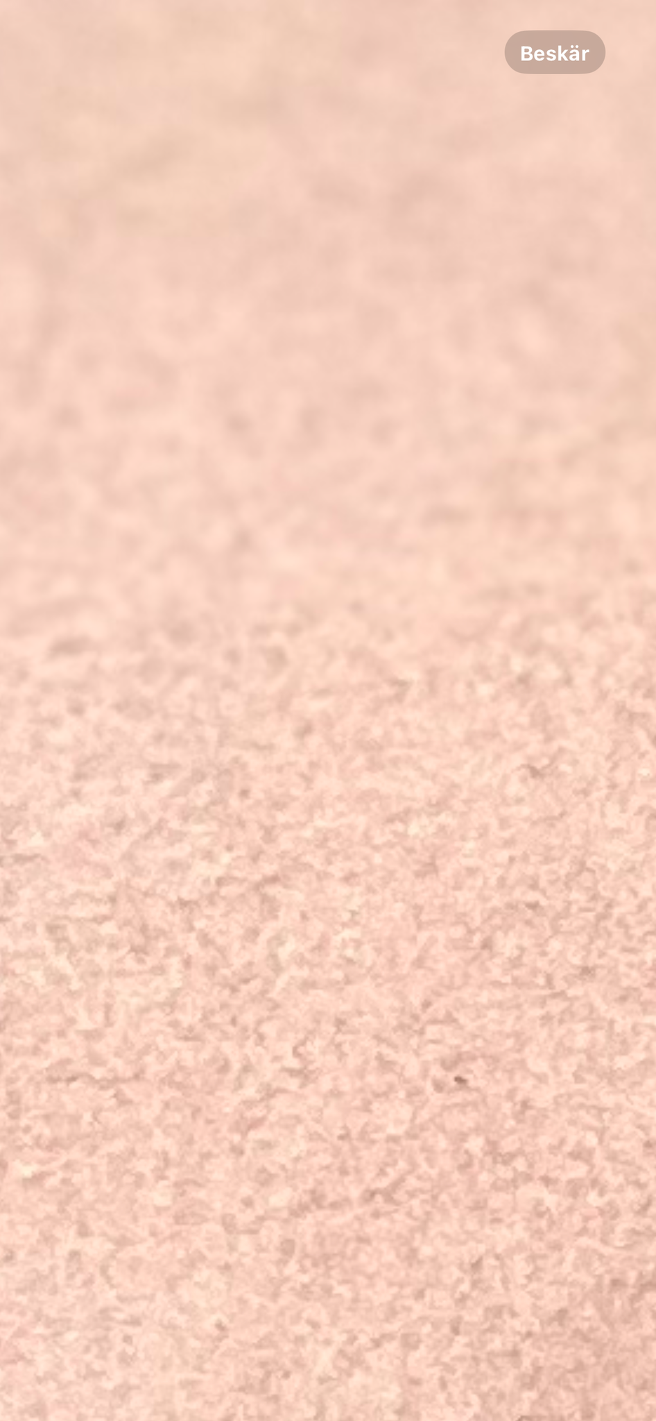 DUSTY PINK ULLHATT MED DEKORATIVT BAND