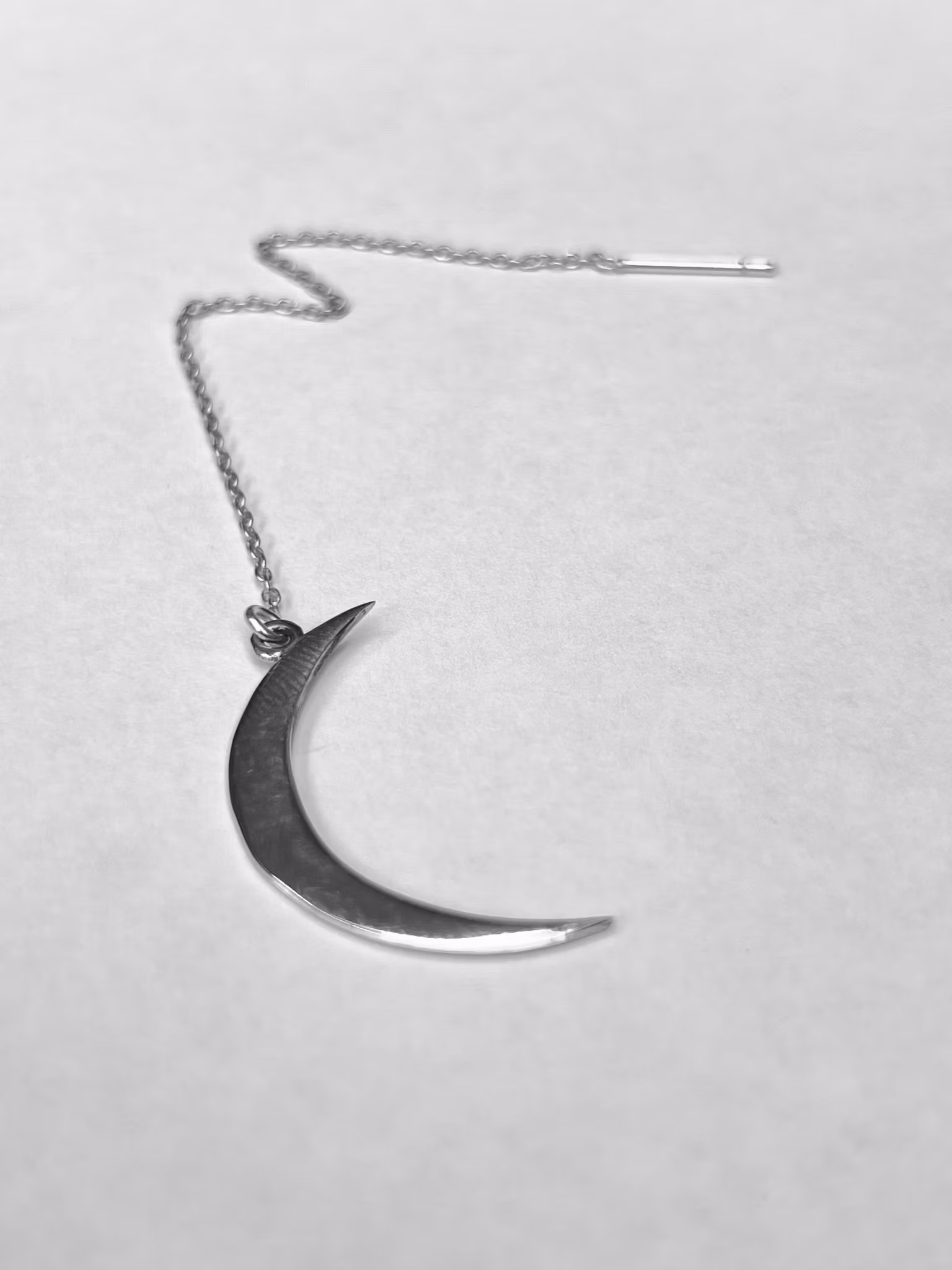 LUNA PÅ KEDJEÖRHÄNGE 925 SILVER