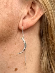 LUNA PÅ KEDJEÖRHÄNGE 925 SILVER