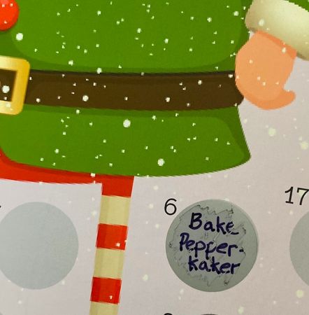 Skrape-Julekalender DIY