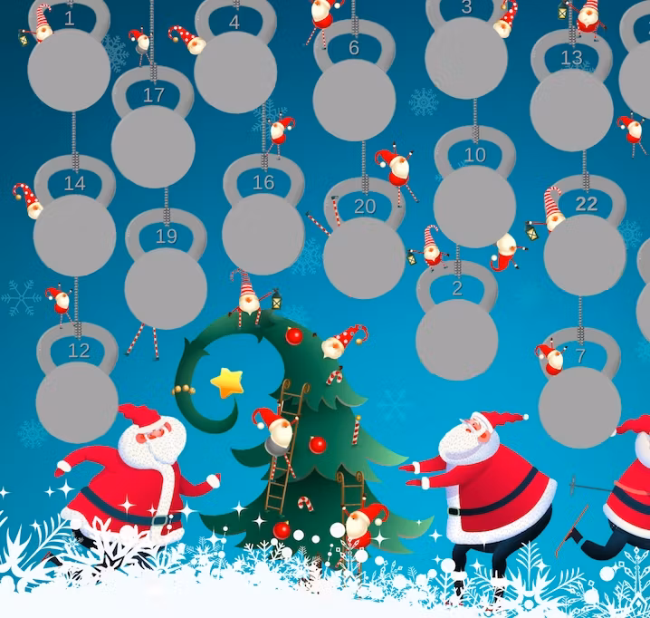 Fitness Skrape-kalender