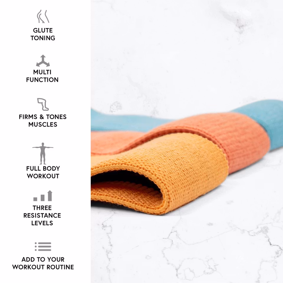 MYGA - 3pk Booty Resistance Bands
