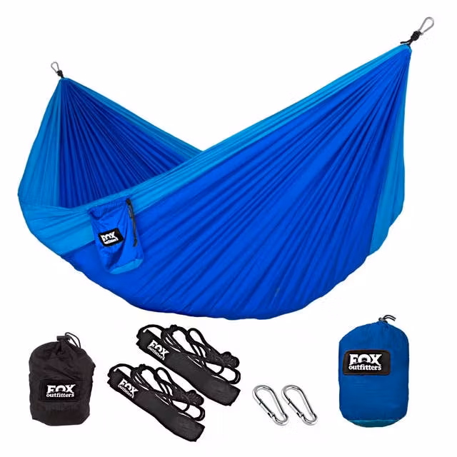 Fox Outfitters - Double Hammock - Sky Blue