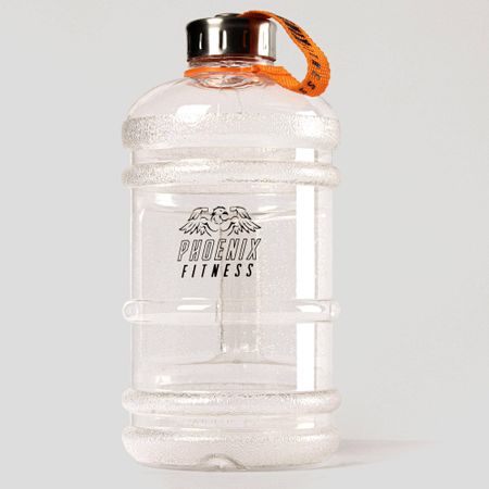 Phoenix Fitness - 2L Drinks Hydration Water Bottle -  Clear