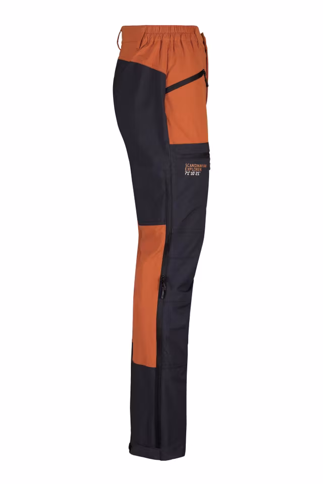 Scandinavian Explorer Herre Turbukse - Mørk Grå/Orange