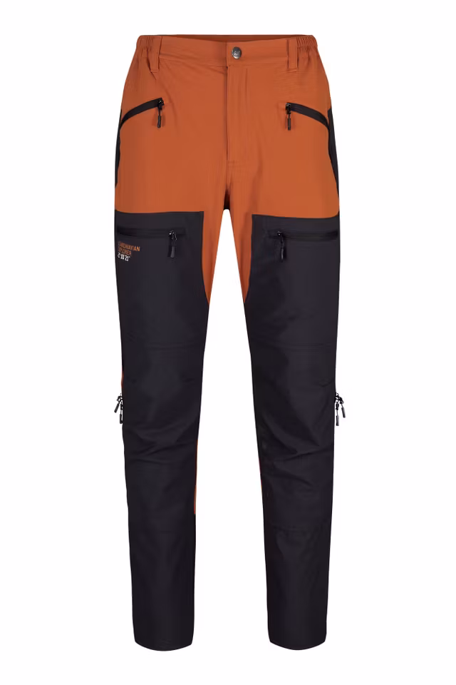 Scandinavian Explorer Herre Turbukse - Mørk Grå/Orange