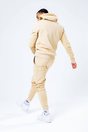 Hype - Tracksuit SET - Hoodie + Pants - Light Beige
