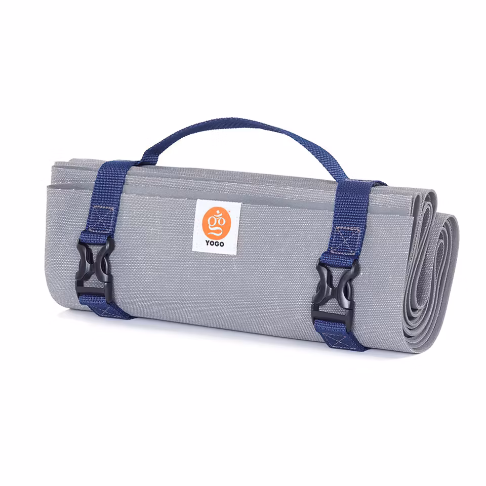 YOGO - Folding Yoga Mat. - Grey